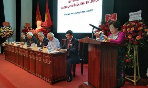 Nhận thức mới “Vai trò lịch sử của Thái sư Lưu Cơ”