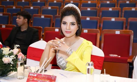 Á hậu Hà Linh làm giám khảo chung kết cuộc thi Hoa hậu Doanh nhân Việt Nam Toàn cầu 2022