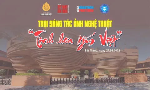 Trại sáng tác ảnh nghệ thuật "Tinh hoa gốm Việt" tại Trung tâm Tinh hoa làng nghề Việt