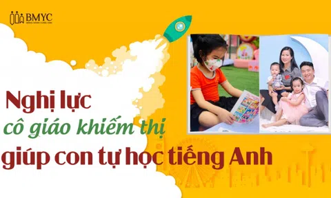 Nghị lực của cô giáo khiếm thị ở Hà Tĩnh trên hành trình giúp con tự học tiếng Anh tại nhà