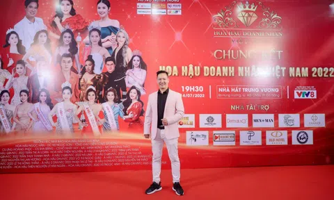 CEO thương hiệu Cafe Chồn cộng 84 - Zopo Nguyễn xuất hiện phong độ tại đêm chung kết Hoa hậu Doanh nhân Việt Nam 2022