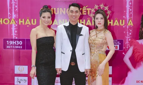Người đẹp dạ hội Nguyễn Thị Thanh Huyền xuất hiện tại Chung kết Miss Asian 2022