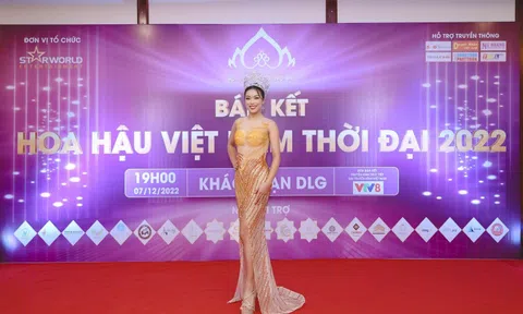 Hậu đăng quang, Hoa hậu Đỗ Thị Quỳnh ngồi ghế Hội đồng thẩm định Hoa hậu Việt Nam Thời đại 2022