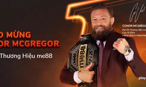 Võ Sĩ Conor McGregor công bố đối tác năm 2022/23