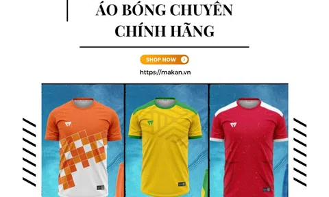 MAKAN chuyên Thiết Kế Quần Áo Bóng Chuyền Chính Hãng, In Theo Yêu Cầu