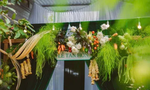 Đám cưới “rau, củ, quả” tại Bình Định gây ồn ào: Người khen kẻ chê còn bạn thì sao?
