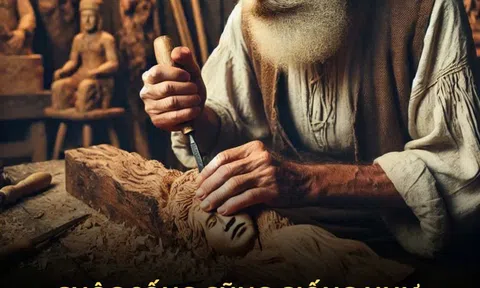 "Cuộc sống cũng giống như quá trình đục đẽo một khúc gỗ"