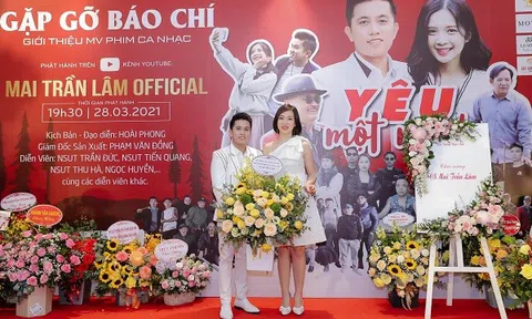 Doanh nhân Khánh Vân tham dự buổi ra mắt MV mới của Ca sĩ Mai Trần Lâm