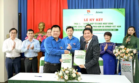 Amway Việt Nam hợp tác cùng trung ương đoàn thực hiện hoạt động cộng đồng