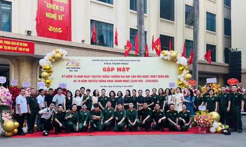 Khoa Thanh nhạc Trường Đại học Văn hóa Nghệ thuật Quân đội: 70 năm xây dựng và trưởng thành (1955 - 2025)