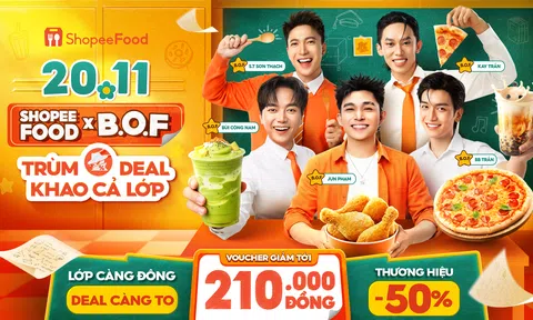 Hết cảnh “9 người 10 ý”, ShopeeFood khao tiệc liên hoan siêu mượt dịp 20.11