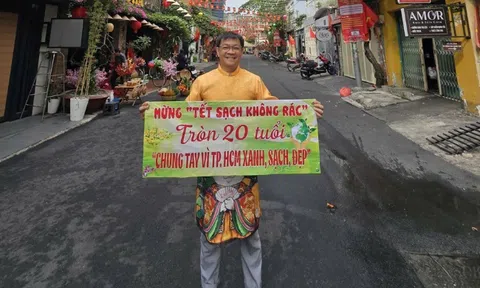20 năm “Tết sạch không rác” – Hành trình bền bỉ của kỷ lục gia thiện nguyện Châu Thành Toàn
