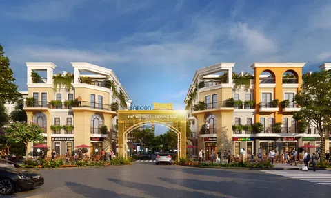 Nhà phố thương mại Shophouse ven TP. Hồ Chí Minh thu hút nhiều nhà đầu tư