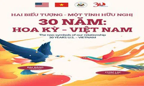 Đại Bàng - Chim Lạc: Biểu tượng của tình hữu nghị 30 năm Việt Nam - Hoa Kỳ