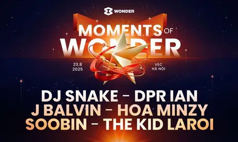 Soobin Hoàng Sơn - Hòa Minzy đưa âm nhạc Việt tỏa sáng tại 8Wonder 2025 cùng dàn sao quốc tế