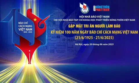Tạp chí Khoa học Phát triển Nông thôn Việt Nam tổ chức buổi gặp mặt tri ân người làm báo