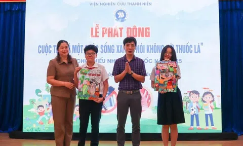 Phát động cuộc thi vẽ tranh thiếu nhi “Vì một cuộc sống xanh - Nói không với thuốc lá” trên toàn quốc