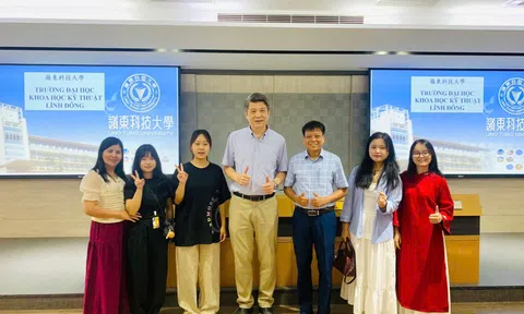 Đoàn Giáo dục Việt Nam thúc đẩy hợp tác với Đại học Lĩnh Đông (Đài Loan): Mở rộng cơ hội du học chất lượng cao