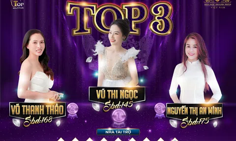 Thí sinh Vũ Thị Ngọc bất ngờ chiếm vị trí đầu bảng xếp hạng Hoa hậu Doanh nhân Việt Nam 2022