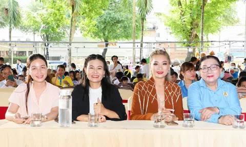 Hoa hậu thiện nguyện Trịnh Lan Trinh làm giám khảo ngày hội Gia đình Việt – Nơi hạnh phúc đong đầy