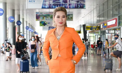 Hoa hậu Thiện nguyện Trịnh Lan Trinh xuất hiện cực thần thái đón dàn thí sinh Hoa hậu Doanh nhân Việt Nam 2022