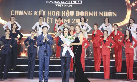 Danh hiệu Người đẹp Truyền thông Hoa hậu Doanh nhân Việt Nam 2022 gọi tên Doanh nhân Uông Phương Thảo