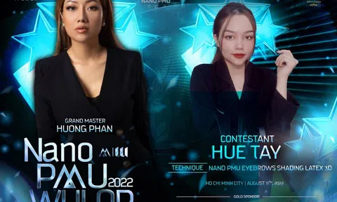 Nguyễn Thị Huệ - cái tên mới với tài năng nổi trội trong ngành phun xăm thẩm mỹ Việt Nam