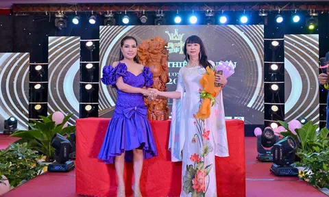Doanh nhân Nguyễn Kim Tiến lan tỏa giá trị nhân văn trong đêm Thiện nguyện Hoa hậu Thương hiệu Việt Nam 2022