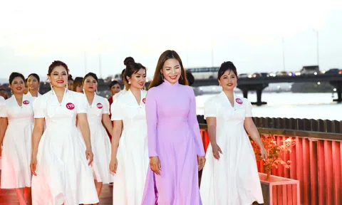 NTK Thân Hoàng Bích Thủy mang các thiết kế tôn vinh vẻ đẹp người phụ nữ Việt đến với Hoa hậu Doanh nhân Châu Á Việt Nam 2022