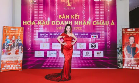 Đêm bán kết Hoa hậu Doanh nhân Châu Á Việt Nam 2022 chính thức được diễn ra tại Cố đô Huế