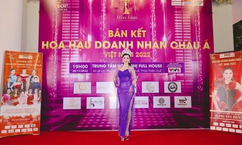 Hoa hậu Vũ Ngọc Anh: “Thí sinh tham dự cuộc thi Hoa hậu Doanh nhân Châu Á Việt Nam 2022 phải đề cao được giá trị cốt lõi của phụ nữ Việt Nam”