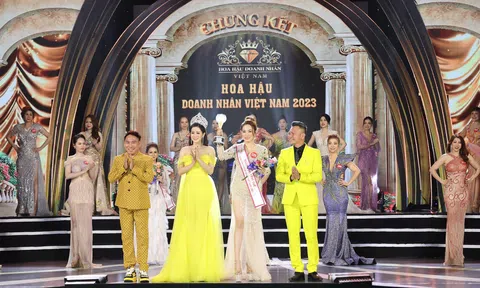 Doanh nhân Trần Thị Hoàng Trang đạt danh hiệu Người đẹp trí tuệ Hoa hậu Doanh nhân Việt Nam 2023