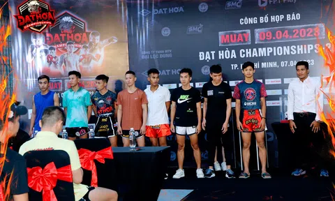 Công bố giải Muay Đạt Hòa Championships 2023