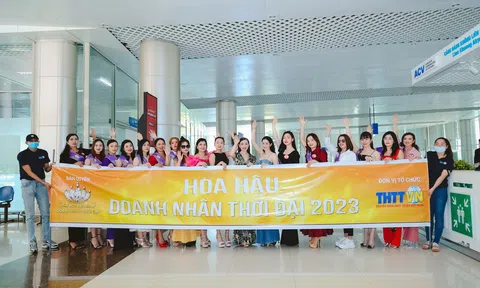 Dàn thí sinh Hoa hậu Doanh nhân Thời đại 2023 được chào đón nồng hậu tại Đà Lạt