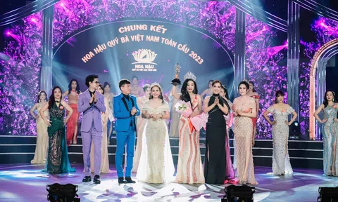 Doanh nhân Nguyễn Thị Kim Phượng đăng quang ngôi vị Hoa hậu thiện nguyện cuộc thi Hoa hậu Quý bà Việt Nam Toàn cầu 2023