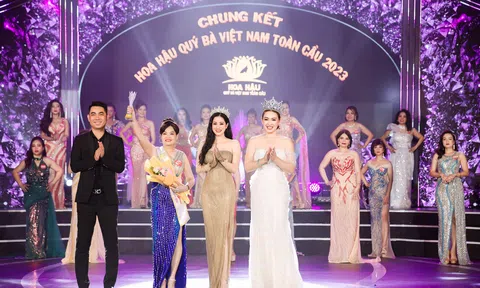 Doanh nhân Cao Thị Tâm đạt giải Người đẹp truyền thông Hoa hậu Quý bà Việt Nam Toàn cầu 2023