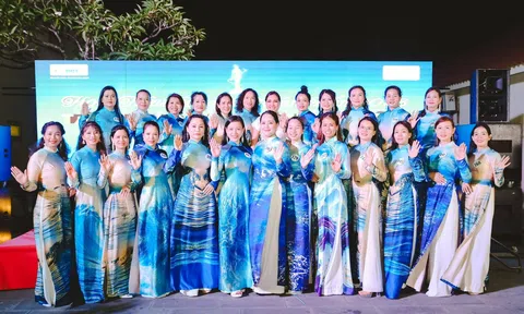 Ấn tượng với đêm thi Tài năng - Thiện nguyện Hoa hậu Doanh nhân Biển 2023