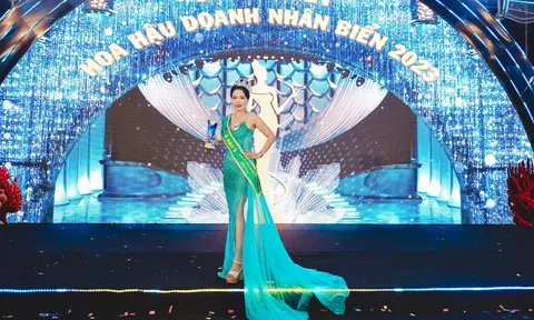 Doanh nhân Nguyễn Thị Kim Liên chính thức trở thành Á hậu 3 Hoa hậu Doanh nhân Biển 2023