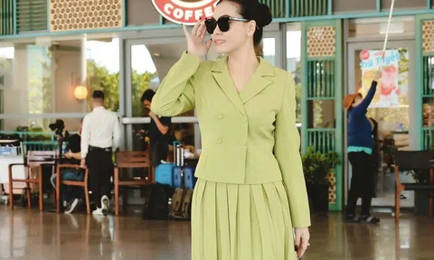 Á hậu Nguyễn Thị Hải Yến - Phó Trưởng BTC Hoa hậu Doanh Nhân Du lịch Việt Nam 2023 đầy tươi tắn khi đón các thí sinh