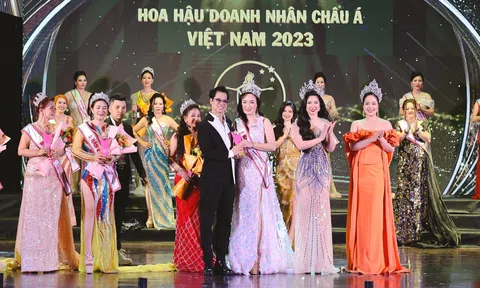 Doanh nhân Võ Thị Ngọc Ngân trở thành Á hậu 1 Hoa hậu Doanh nhân Châu Á Việt Nam 2023