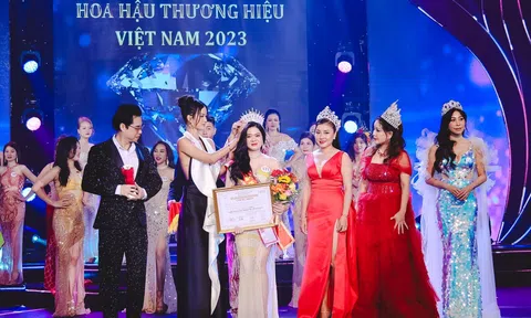 Doanh nhân Phạm Thiều An đạt danh hiệu Á hậu 2 Hoa hậu Thương hiệu Việt Nam 2023