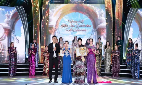 Nguyễn Thị Thanh Nhàn xuất sắc nhận giải Người đẹp trí tuệ Hoa hậu Doanh nhân 2024