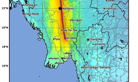 Myanmar hứng chịu trận động đất mạnh nhất trong hơn một thế kỷ, ít nhất 265 người thiệt mạng