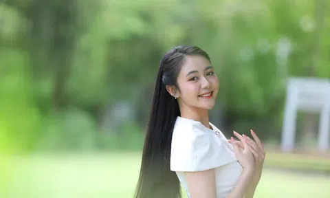 Lê Thị Mỹ Dung – Cô gái có mái tóc dài nhất Hoa hậu Việt Nam 2024