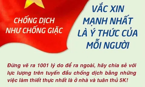 Vác Xin mạnh nhất là ý thức của mỗi người