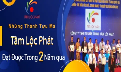 Những thành tựu mà công ty Tâm Lộc phát đạt được trong 2 năm qua