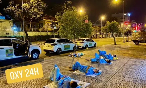Đêm trắng của các "chiến binh" Team Oxy 24h mang hơi thở, sự sống cho đồng bào