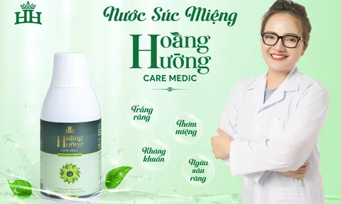 Nước súc miệng Hoàng Hường Care Medic mới ra mắt không chỉ được nhiều bạn trẻ đón nhận mà còn được chuyên gia đánh giá cao