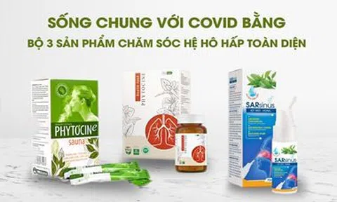 BỘ 3 SẢN PHẨM GIÚP BẢO VỆ VÀ CHĂM SÓC HỆ HÔ HẤP TOÀN DIỆN MANG THƯƠNG HIỆU PHYTOCINE ĐƯỢC VINH DANH TOP 10 THƯƠNG HIỆU TIN DÙNG NHẤT VIỆT NAM 2021