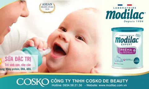 Sữa Modilac đạt chất lượng kiểm định toàn cầu, kết quả kiểm định không nhiễm khuẩn Salmonella